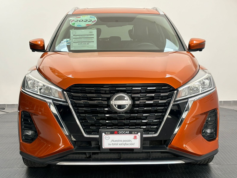 Nissan Kicks  5 pts. Exclusive, 1.6l, TA, a/ac. Aut., piel, GPS, RA-17 2022